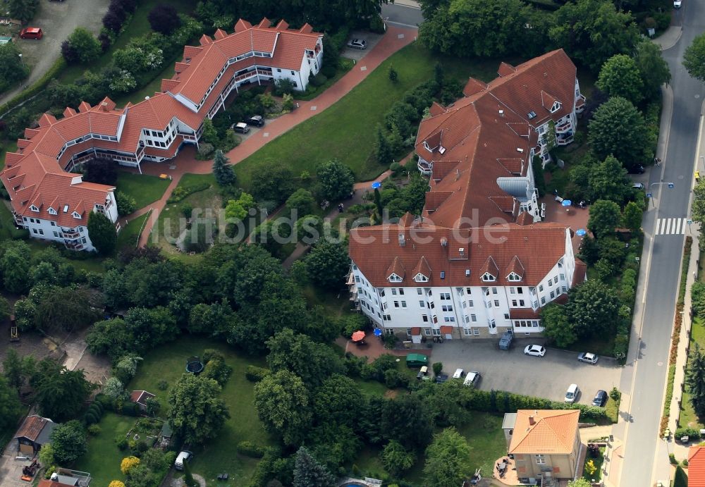 Luftaufnahme Sondershausen - AWO Seniorenresidenz Sondershausen im Bundesland Thüringen