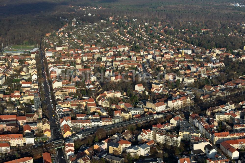 Potsdam von oben - Babelsberg-Nord in Potsdam im Bundesland Brandenburg