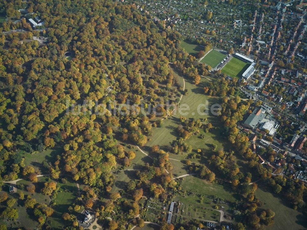 Potsdam von oben - Babelsberg Nord in Potsdam im Bundesland Brandenburg