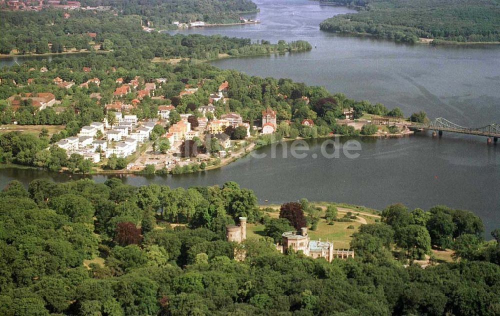 Luftaufnahme Potsdam - Park Babelsberg - Babelsberger Park