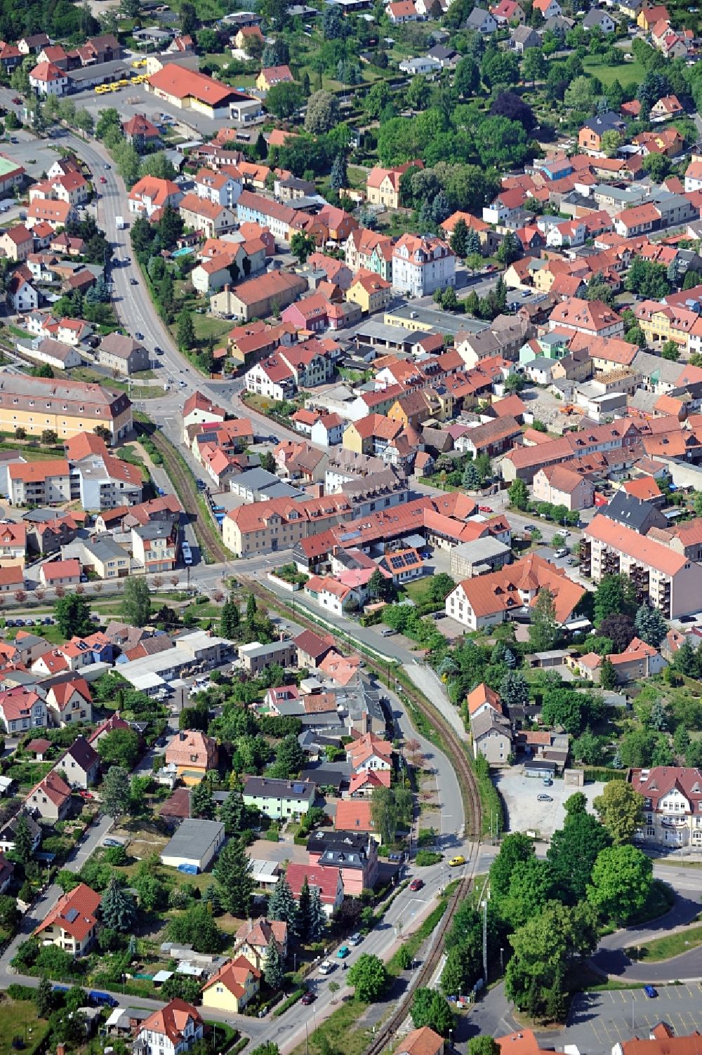 Luftbild Bad Berka - Bad Berka in Thüringen