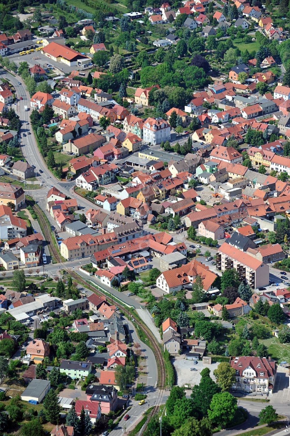 Luftaufnahme Bad Berka - Bad Berka in Thüringen