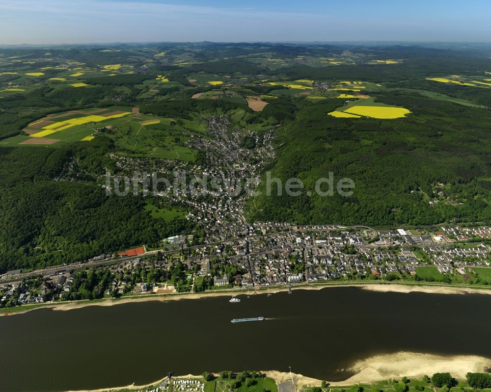 Luftbild Bad Breisig - Bad Breisig im Bundesland Rheinland-Pfalz