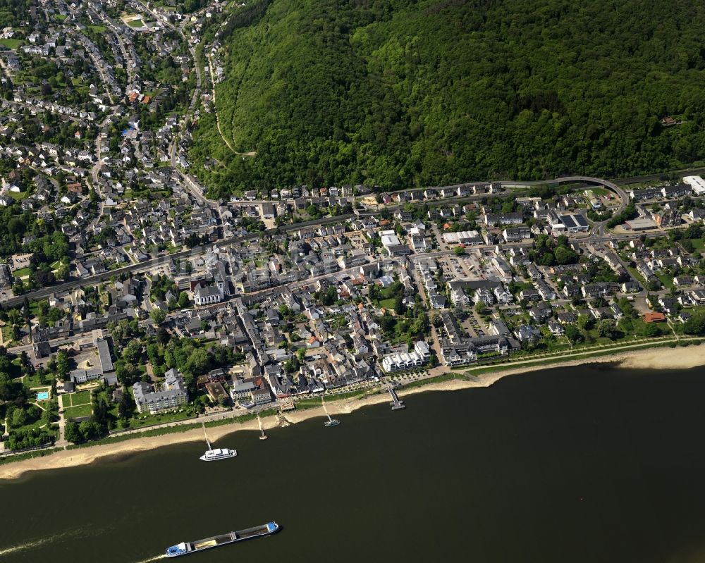 Luftbild Bad Breisig - Bad Breisig im Bundesland Rheinland-Pfalz