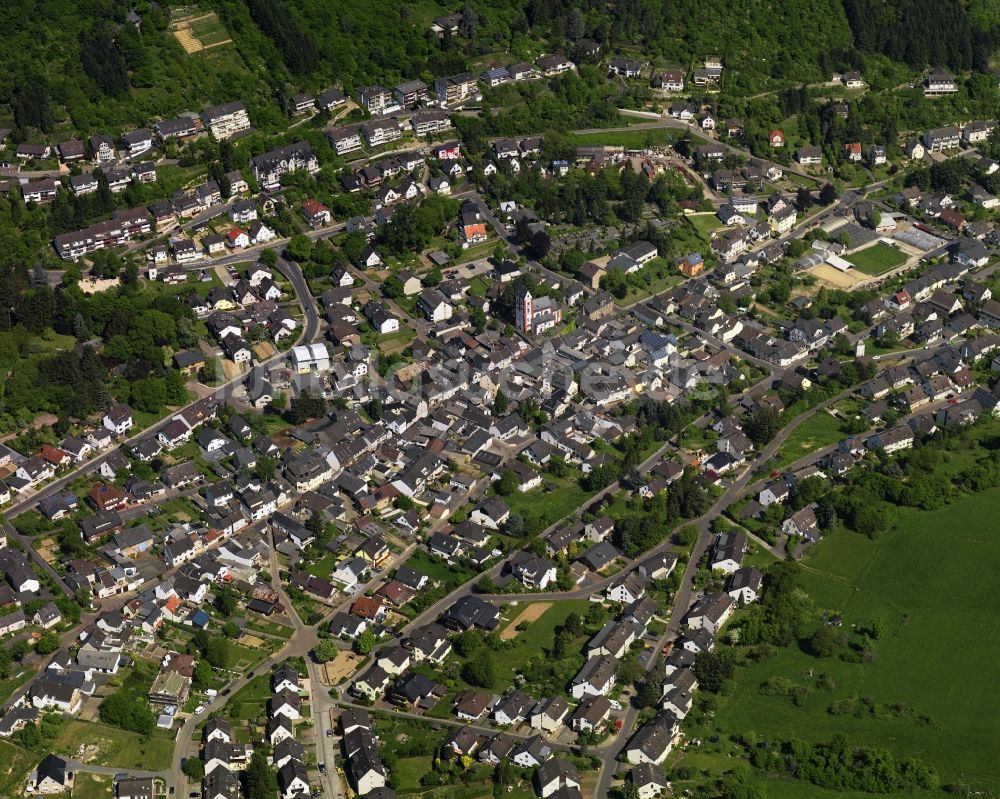 Bad Breisig von oben - Bad Breisig im Bundesland Rheinland-Pfalz