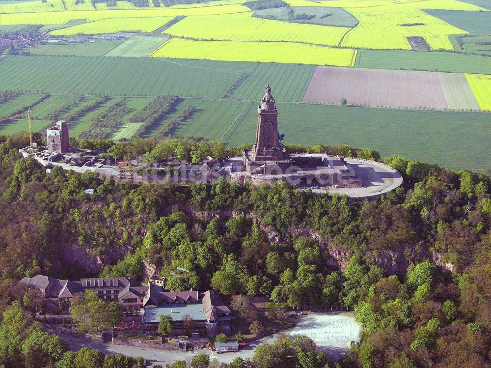 Bad Frankenhausen aus der Vogelperspektive: Bad Frankenhausen