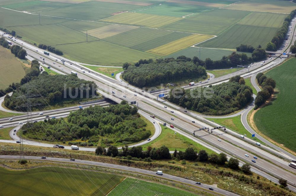 Bad Homburg von oben - Bad Homburger Autobahn- Kreuz