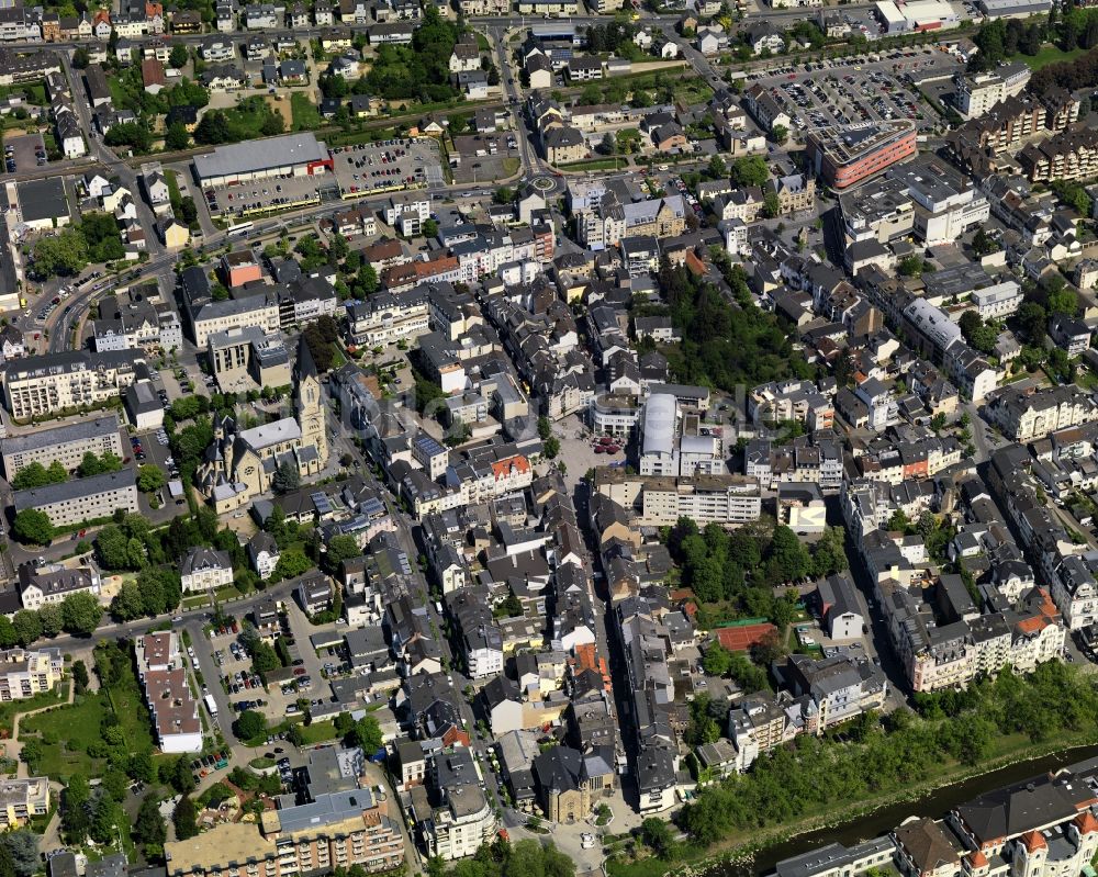 Bad Neuenahr-Ahrweiler aus der Vogelperspektive: Bad Neuenahr-Ahrweiler im Bundesland Rheinland-Pfalz