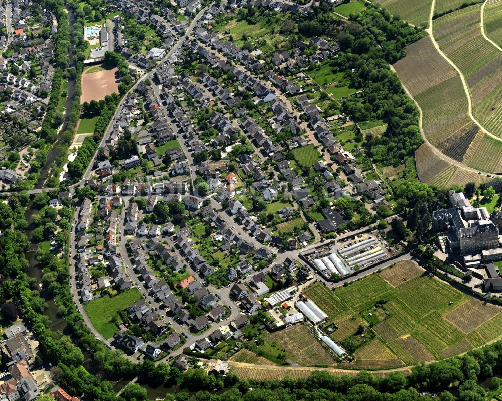 Bad Neuenahr-Ahrweiler aus der Vogelperspektive: Bad Neuenahr-Ahrweiler im Bundesland Rheinland-Pfalz