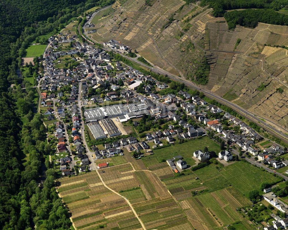 Luftaufnahme Bad Neuenahr-Ahrweiler - Bad Neuenahr-Ahrweiler im Bundesland Rheinland-Pfalz