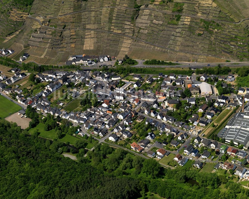 Bad Neuenahr-Ahrweiler von oben - Bad Neuenahr-Ahrweiler im Bundesland Rheinland-Pfalz