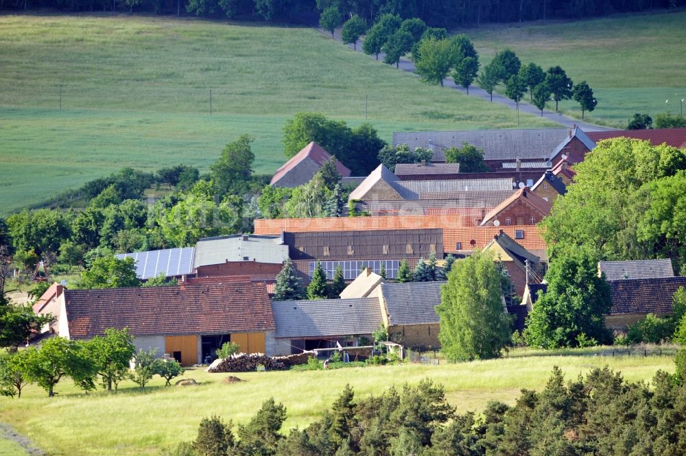 Bad Schmiedeberg OT Österitz von oben - Bad Schmiedeberg OT Österitz im Bundesland Sachsen-Anhalt