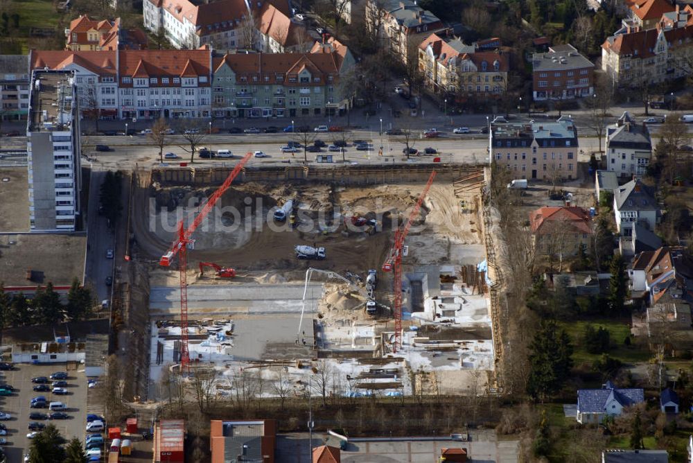 Luftaufnahme Berlin - Bade - und Wellness Center Zehlendorfer Welle in Berlin Zehlendorf