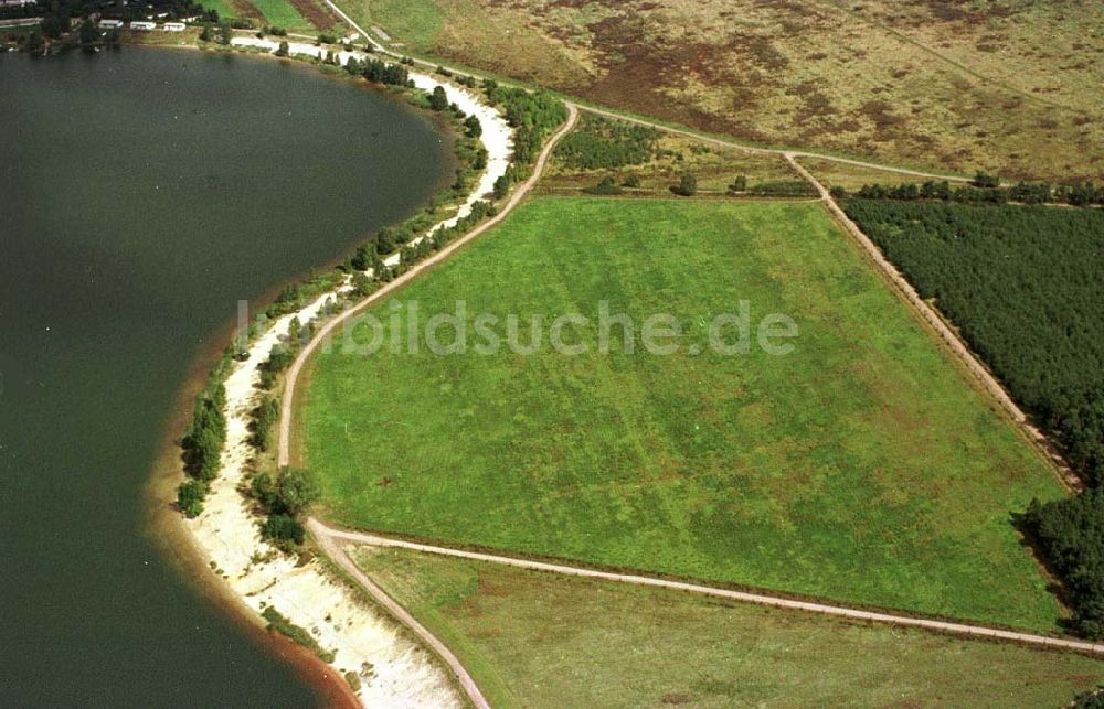 Luftaufnahme Wittenberg / Brandenburg - Badesee bei Wittenberg