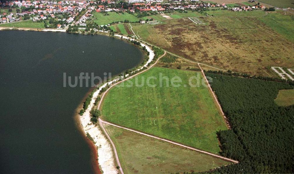 Luftbild Wittenberg / Brandenburg - Badesee bei Wittenberg