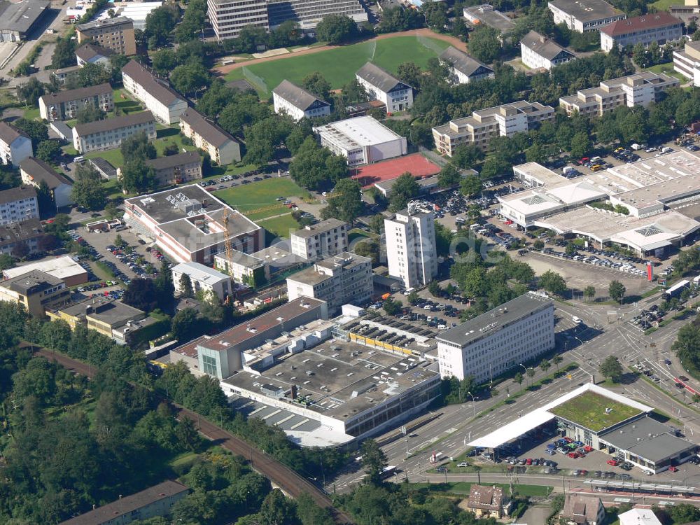 Luftbild Freiburg - Badische Zeitung Freiburg