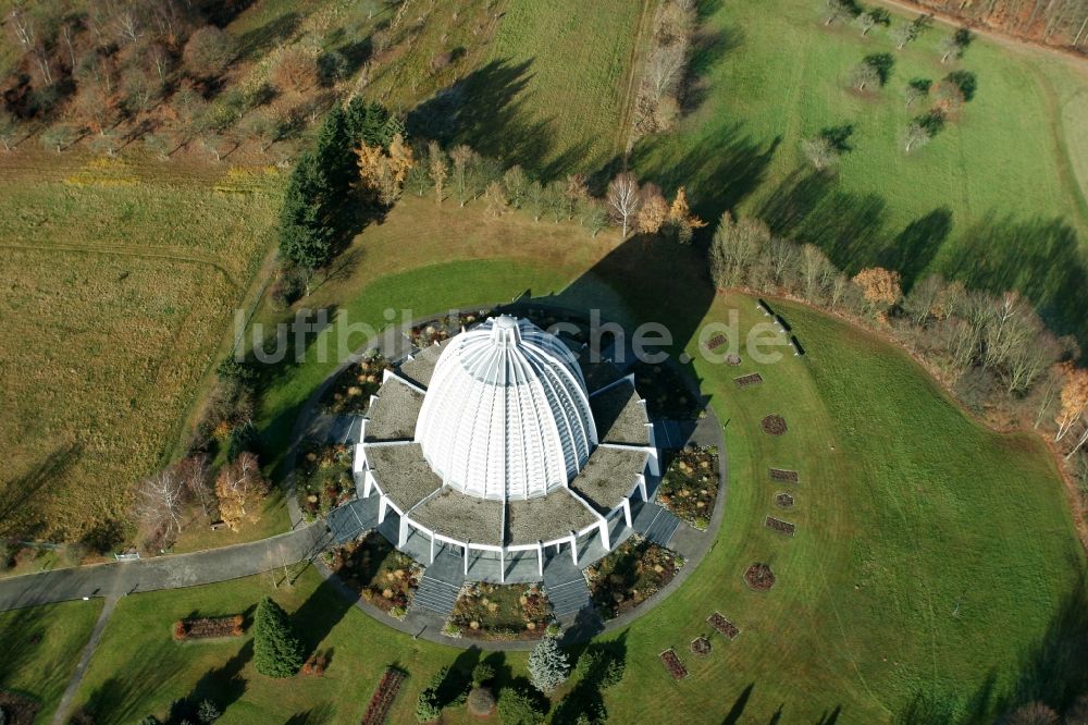 Hofheim Taunus aus der Vogelperspektive: Bahai- Tempel in Hofheim im Taunus im Bundesland Hessen