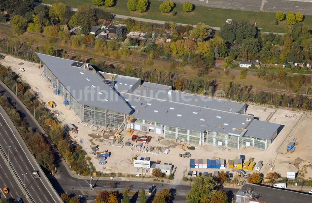 Luftbild Berlin-Tempelhof - Bahlsen Keksfabrik GmbH in Berlin-Tempelhof