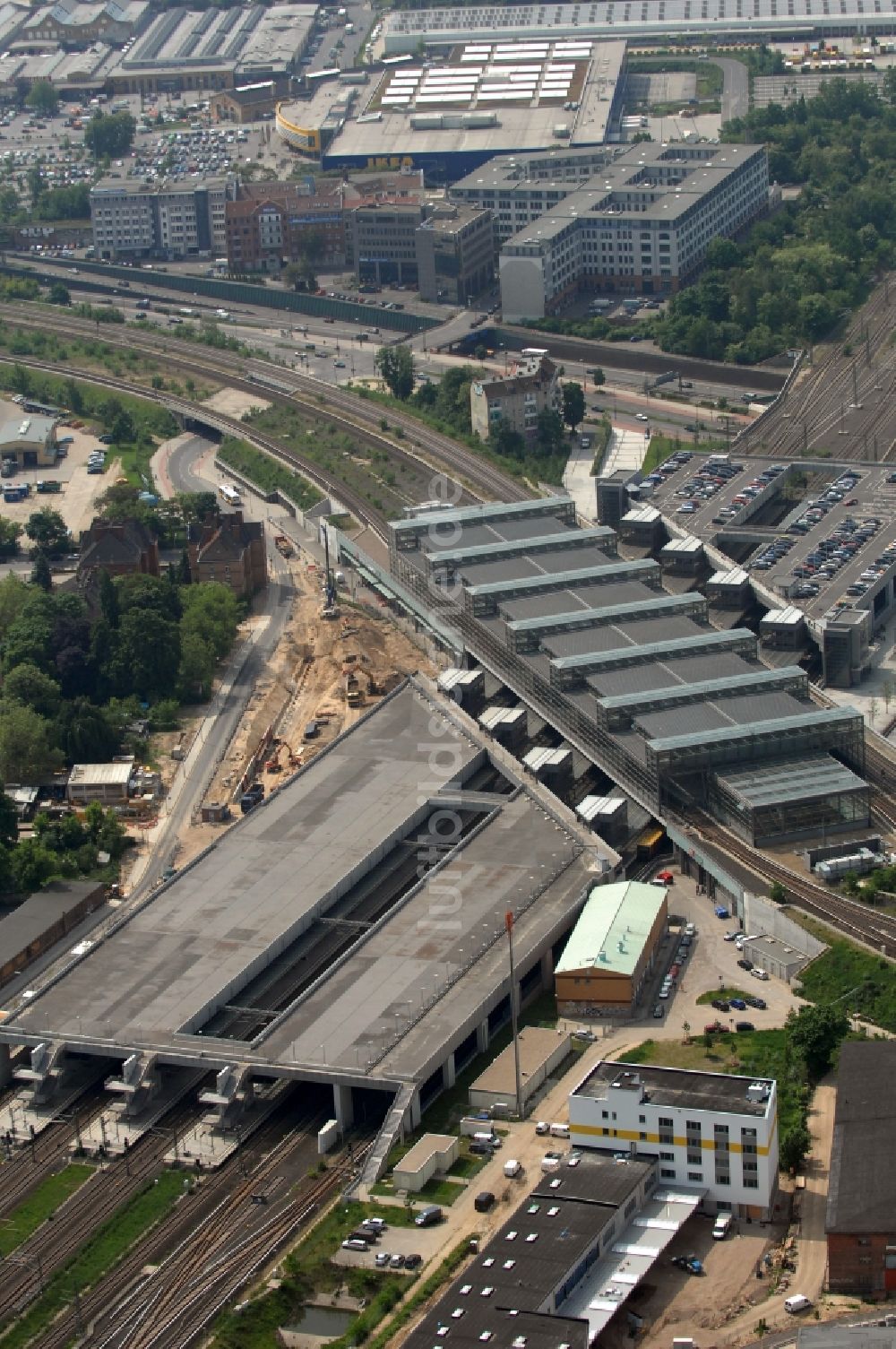 Berlin von oben - Bahnhof Südkreuz Berlin