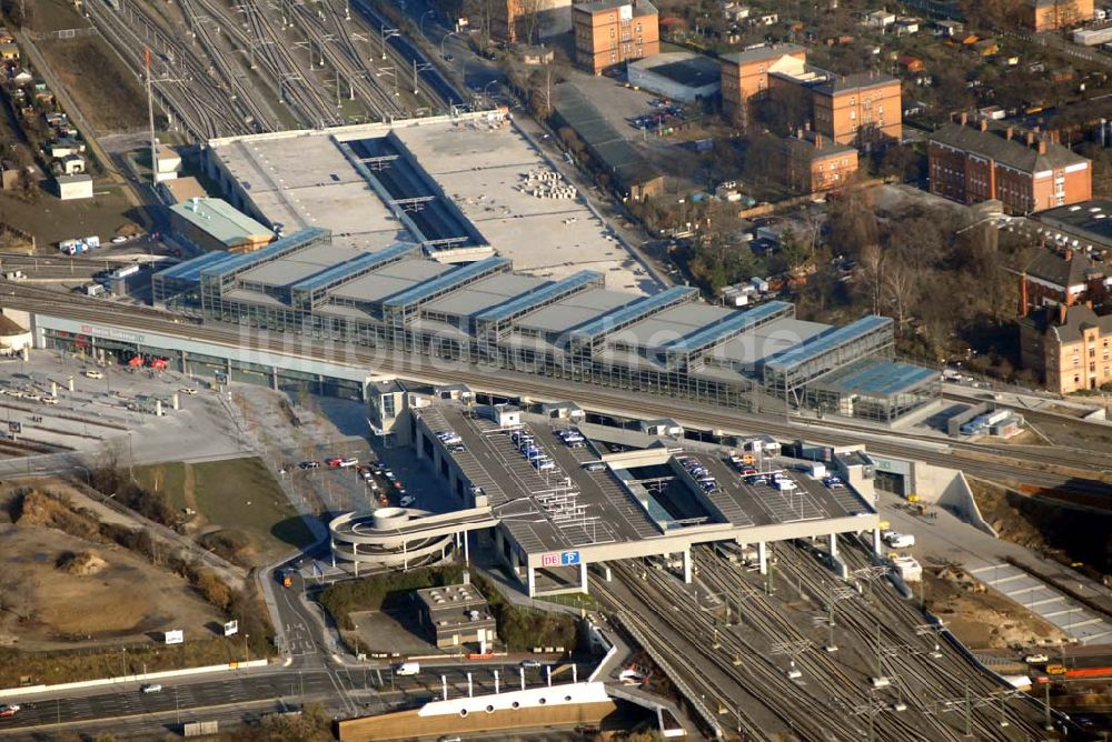 Luftaufnahme Berlin - Bahnhof Südkreuz in Berlin