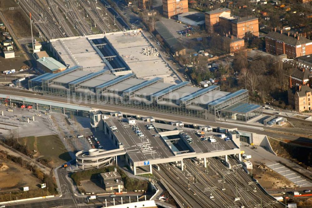 Berlin von oben - Bahnhof Südkreuz in Berlin