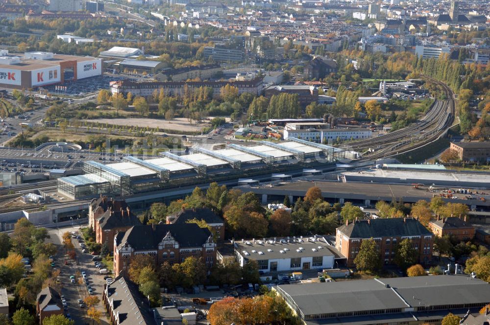 Luftbild Berlin - Bahnhof Südkreuz in Berlin