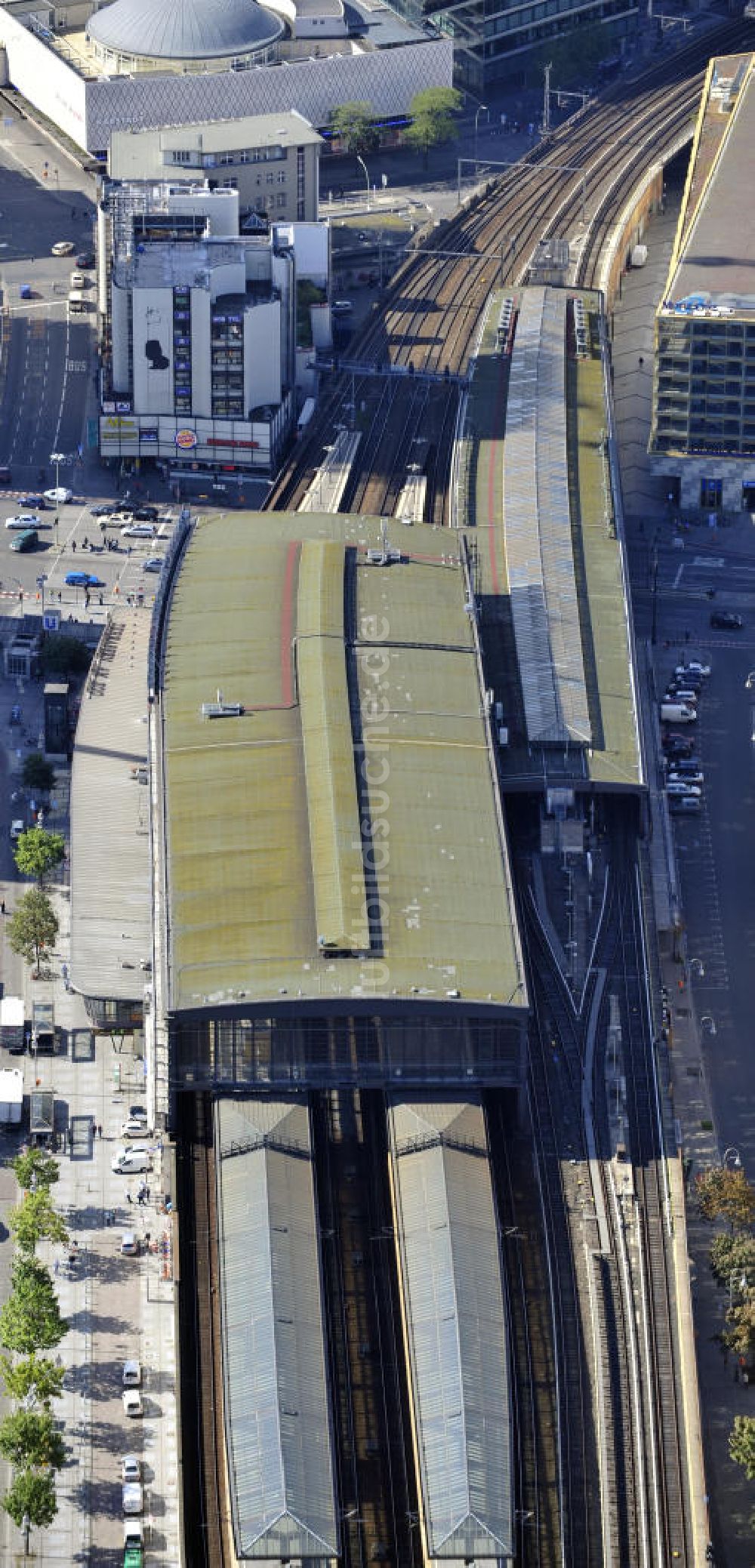 Luftbild Berlin - Bahnhof Zoologischer Garten