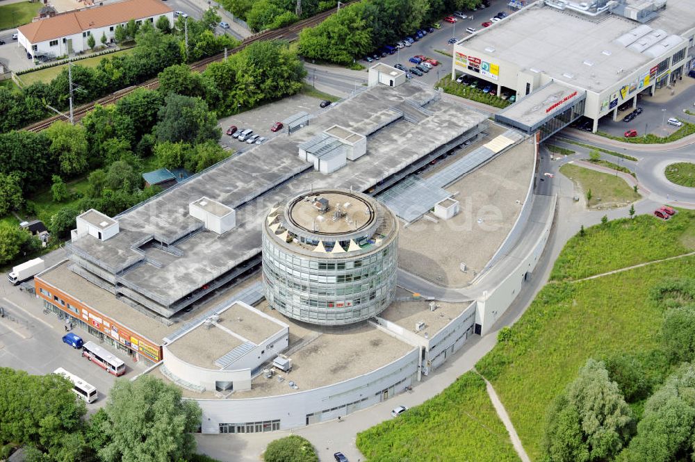 Luftaufnahme Bernau - Bahnhofspassagen Bernau