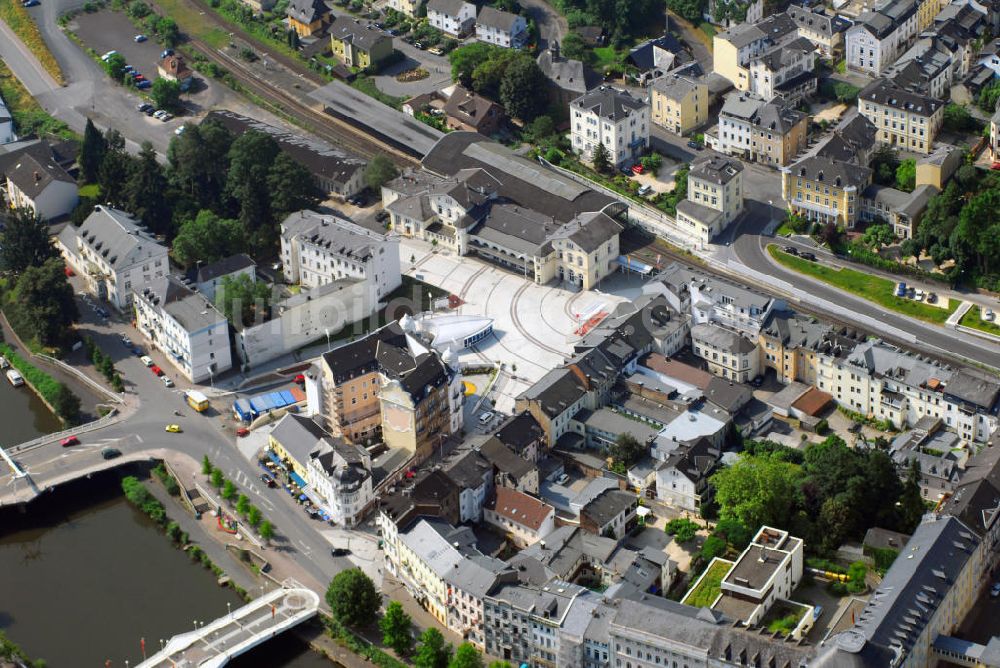 Bad Ems aus der Vogelperspektive: Bahnhofsviertel Bad Ems