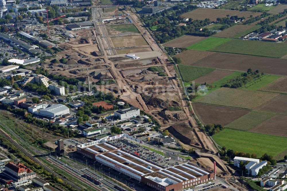 Heidelberg von oben - Bahnstadt Heidelberg