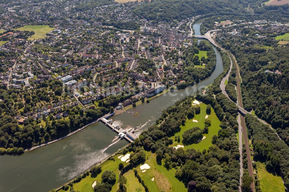 Luftbild Essen - Baldeneysee in Essen im Bundesland Nordrhein-Westfalen NRW