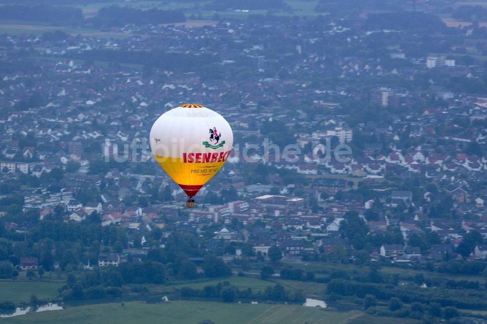 Luftaufnahme Hamm - Ballonfahrt in Hamm im Bundesland Nordrhein-Westfalen