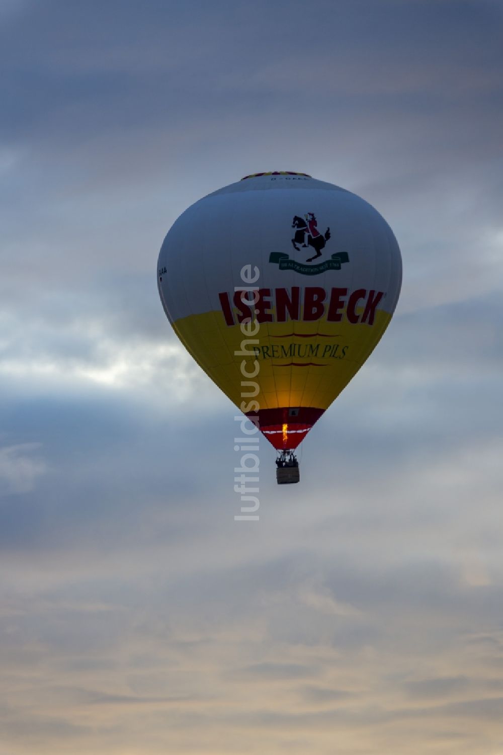 Luftbild Hamm - Ballonfahrt in Hamm im Bundesland Nordrhein-Westfalen