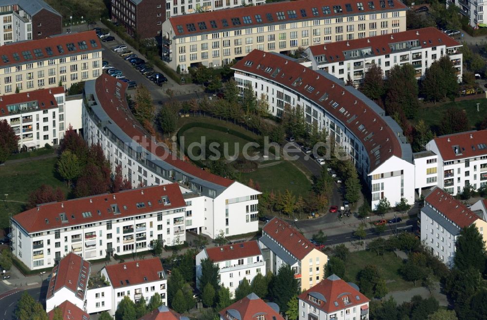 Luftaufnahme Berlin OT Karow - Ballonplatz im Ortsteil Karow in Berlin