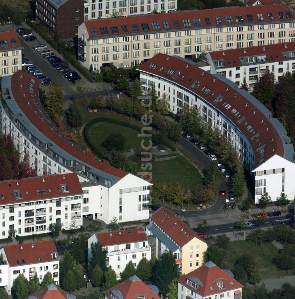 Berlin OT Karow von oben - Ballonplatz im Ortsteil Karow in Berlin