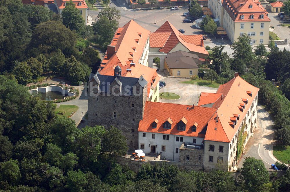 Luftaufnahme Ballenstedt - Barockschloss Ballenstedt