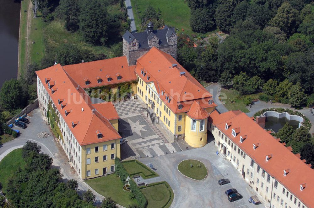 Luftaufnahme Ballenstedt - Barockschloss Ballenstedt