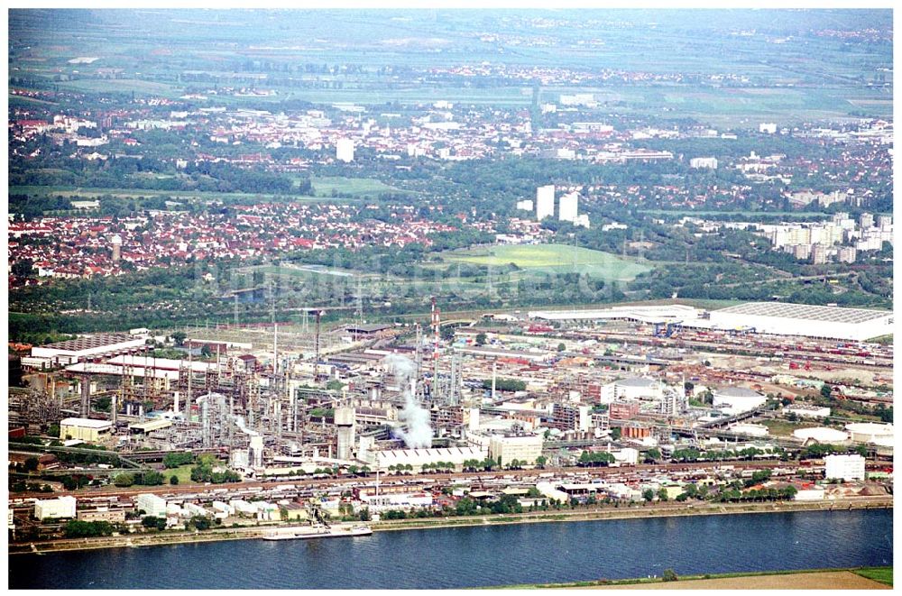 Luftbild Ludwigshafen - BASF Ludwigshafen am Rhein