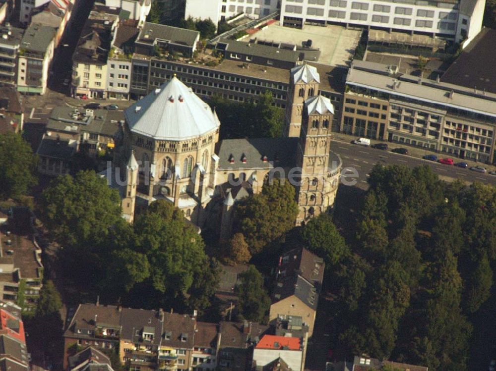 Köln von oben - Basilika St. Gereon - Köln (NRW)