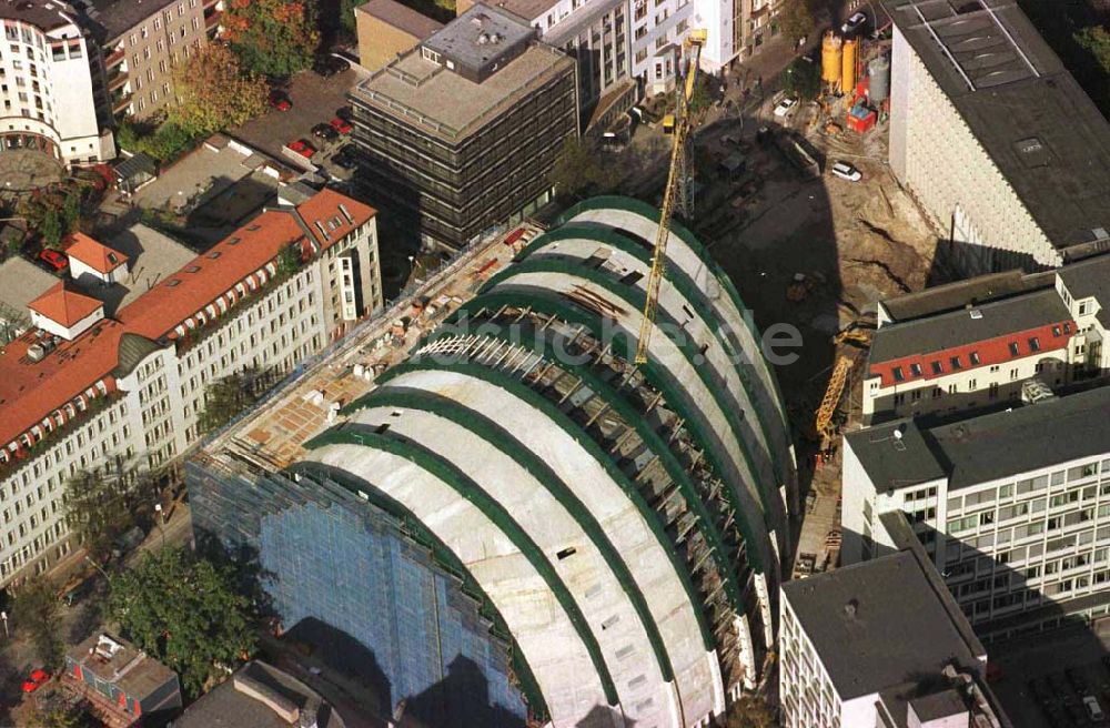 Berlin aus der Vogelperspektive: Bau des Ludwig-Erhard-Hauses Verwendung nur bei Angabe der Urheberschaft: LUFTBILD & PRESSEFOTO / Robert Grahn und Belegzusendung an die Agentur statthaft !!