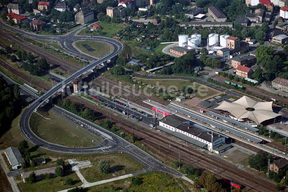 Luftbild Wittenberg (Sachsen-Anhalt) - Bau der Ortsumgehungsstraße - Wittenberg (Sachsen-Anhalt)