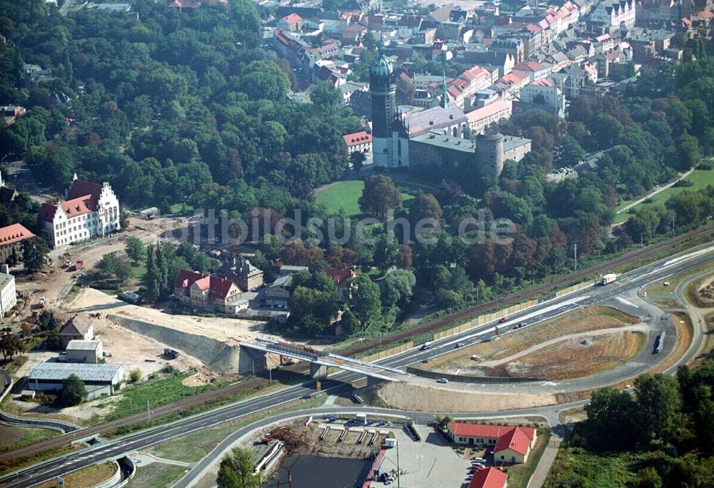 Luftbild Wittenberg (Sachsen-Anhalt) - Bau der Ortsumgehungsstraße - Wittenberg (Sachsen-Anhalt)