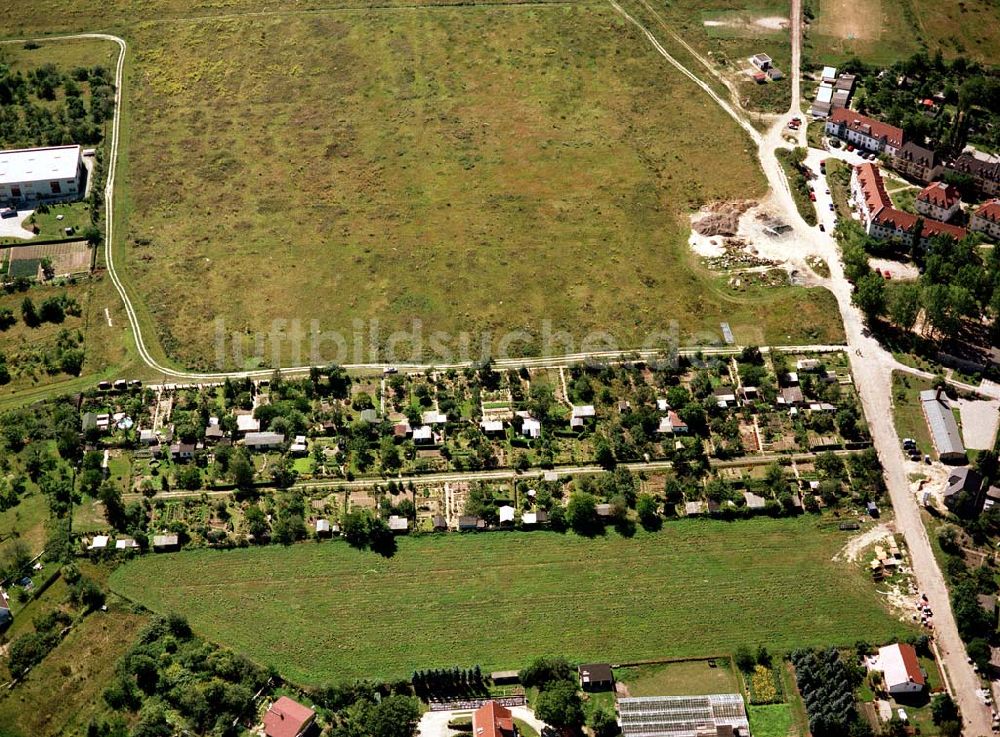 Luftaufnahme Großbeeren / BRB - Bau- und Planungsgelände der MÜBAU an der Genshagener Straße in Großbeeren / Brandenburg.