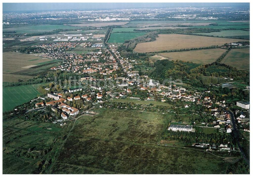 Großbeeren / BRB von oben - Bau- und Planungsgelände der MÜBAU an der Genshagener Straße in Großbeeren / Brandenburg.