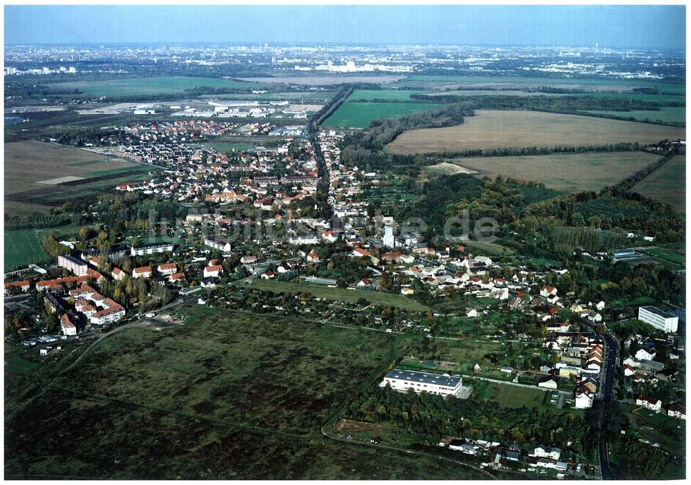 Luftbild Großbeeren / BRB - Bau- und Planungsgelände der MÜBAU an der Genshagener Straße in Großbeeren / Brandenburg.