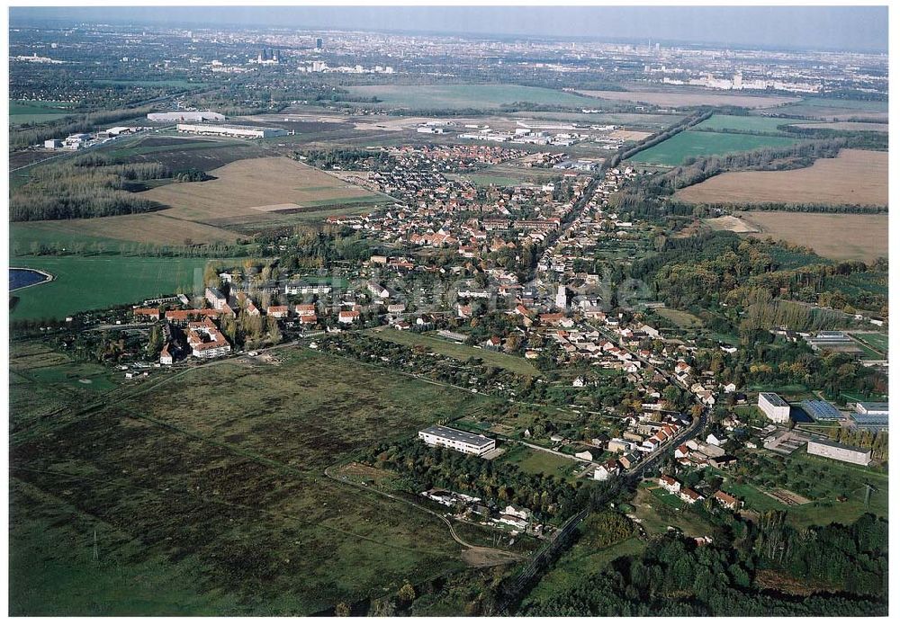 Großbeeren / BRB von oben - Bau- und Planungsgelände der MÜBAU an der Genshagener Straße in Großbeeren / Brandenburg.