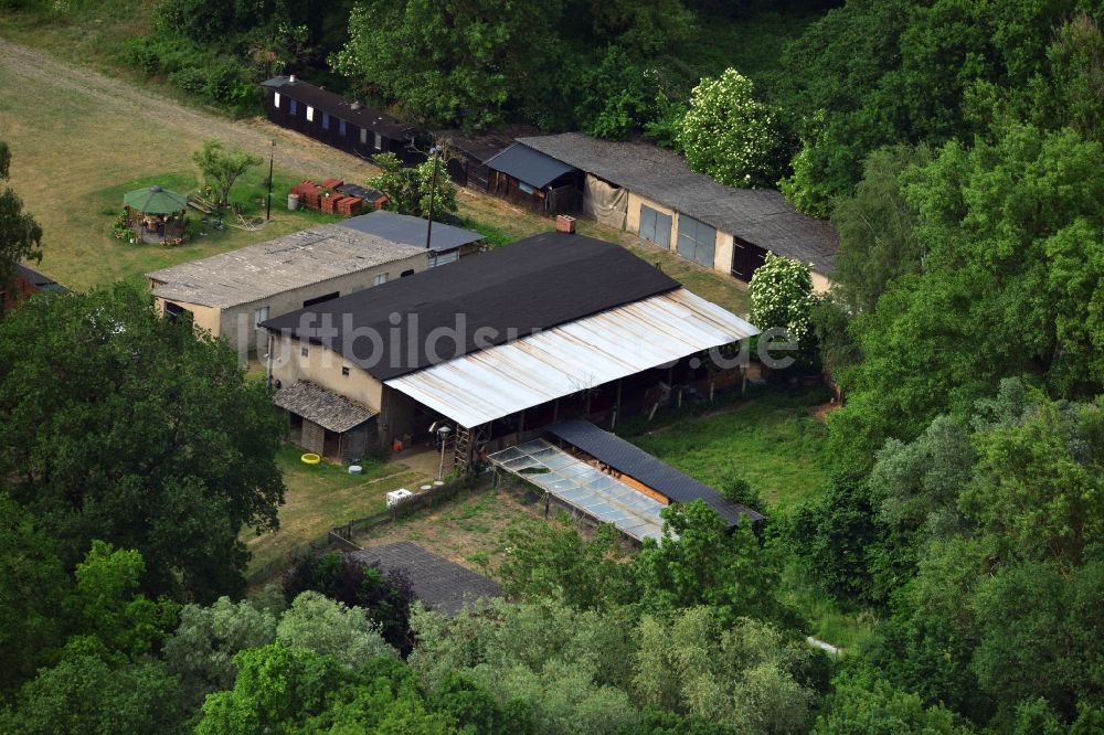 Luftbild Wittenberge - Bauernhof in Wittenberge im Bundesland Brandenburg