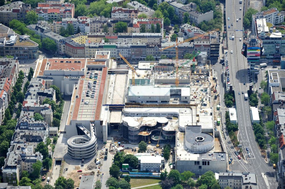 Berlin Steglitz aus der Vogelperspektive: Baufeld Einkaufszentrum Boulevard Berlin