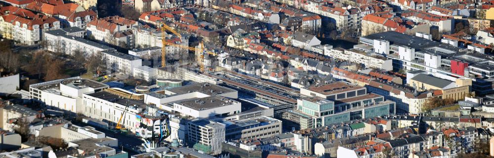 Luftaufnahme Berlin Steglitz - Baufeld Einkaufszentrum Boulevard Berlin