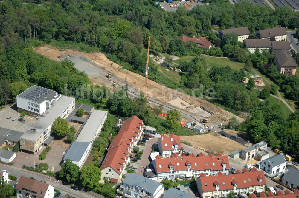 Bad Vilbel aus der Vogelperspektive: Baufeld der Wohnanlage am Tannenweg in Bad Vilbel